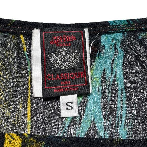 Tropical paradise mesh maxi skirt - Picture 3 of 4